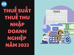 Thuế Suất Thuế Thu Nhập Doanh Nghiệp 22